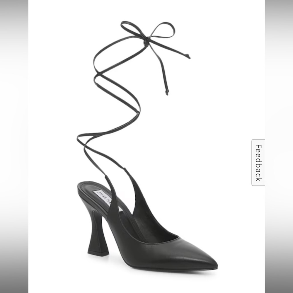 Steve Madden Black “Volly” Pump